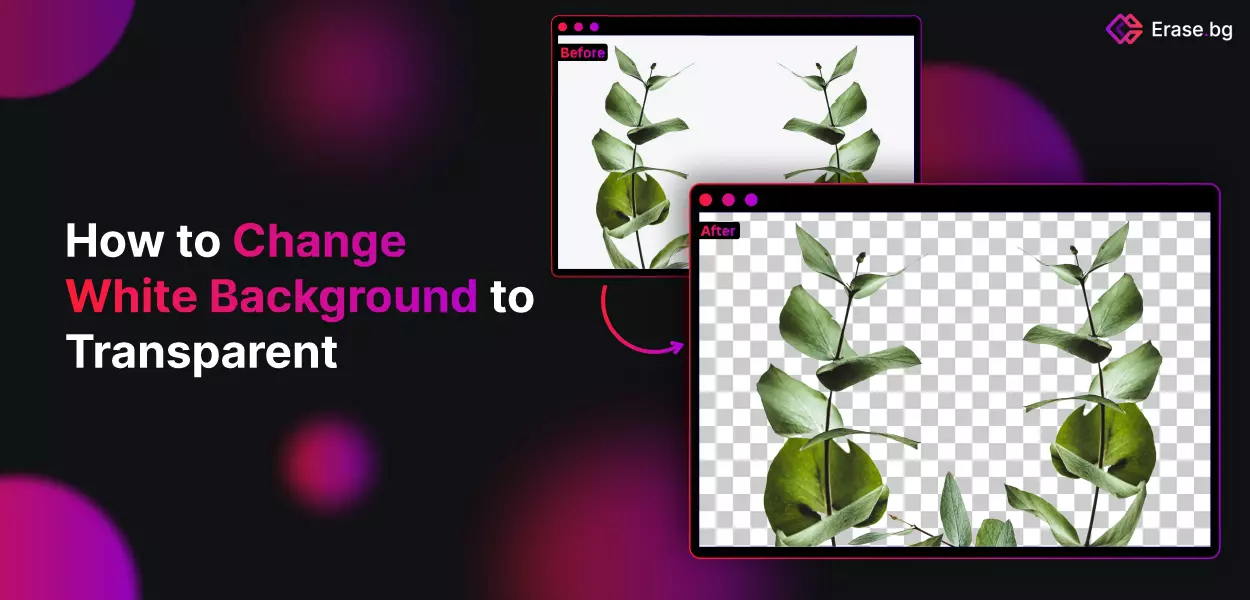 How to Change the White Background to a Transparent